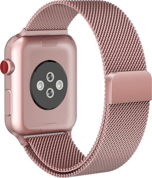 Ремешок для Apple Watch 42/44mm миланская петля розовый