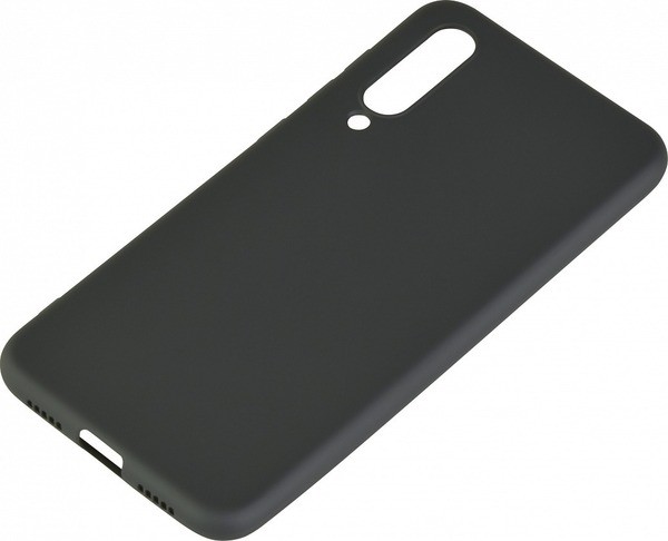 Силиконовый чехол для Xiaomi Mi 9 черный в блистере