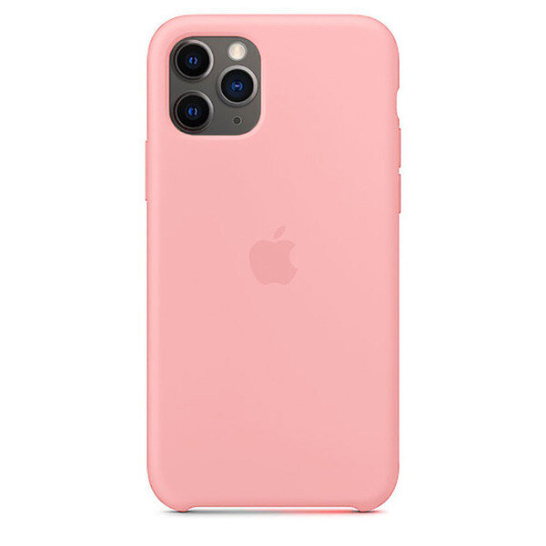 Чехол для iPhone 11 Pro Max Silicone розовый