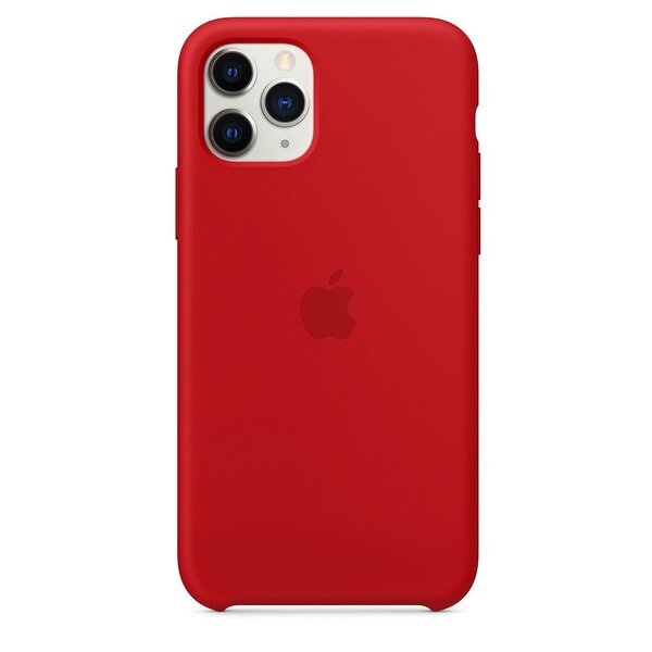 Чехол для iPhone 11 Pro Silicone красный