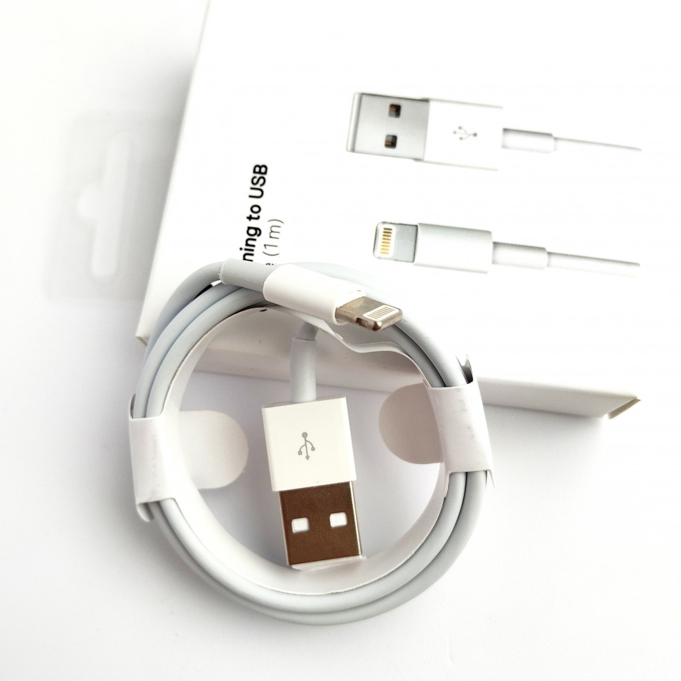 Кабель USB Lightning 1м Foxconn CB04